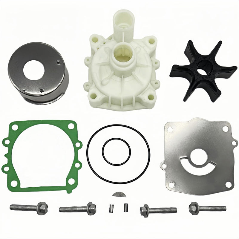 61AW0078 Water Pump Impeller Kit with Housing for Yamaha Outboard 115 150 175 200 225 250 300 HP 2/4-Stroke V4 V6 Motors Replaces 61A-W0078-A2-00 Sierra 18-3396-1