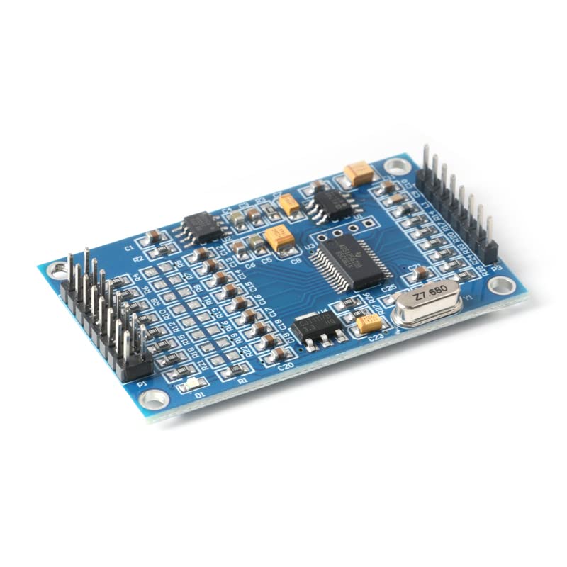 ADS1256 24bit 8 Channel Analog Digital Converter Module ADC Analog to Digital Signal Converters high Precision Acquisition Data Module Board AD Digital Analog Module