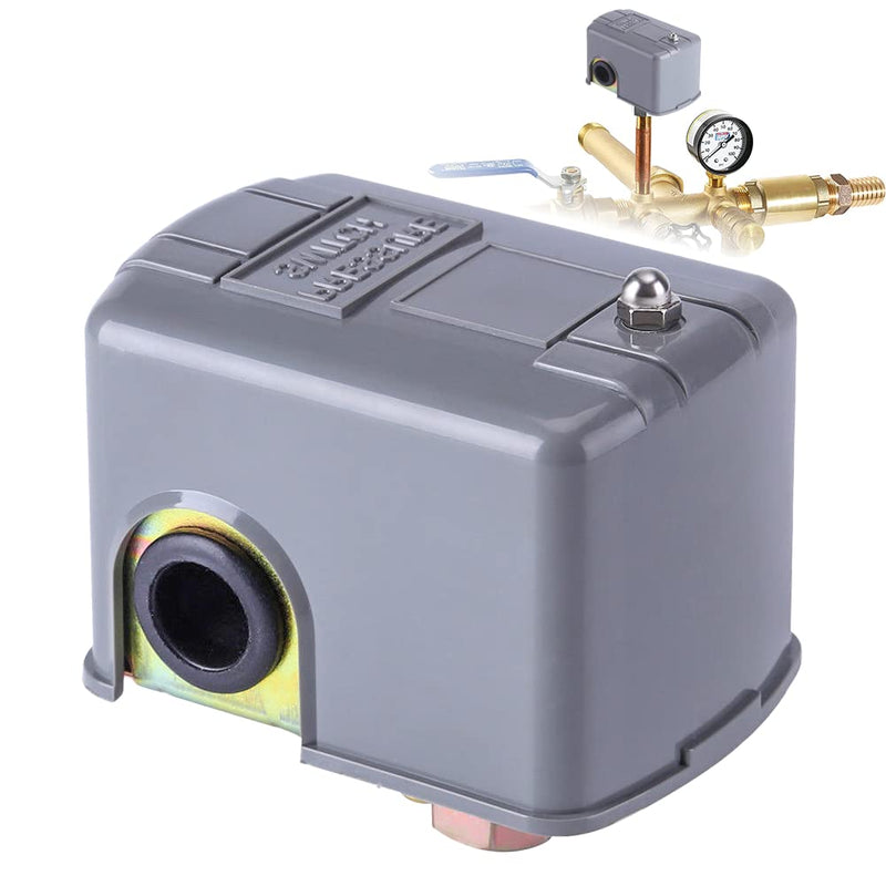Watris Veiyi Pressure Control Switch, 40-60Psi 110V-230V Water Pressure Switch for Well Pump, ZG 1/4" Well Pump Pressure Switch