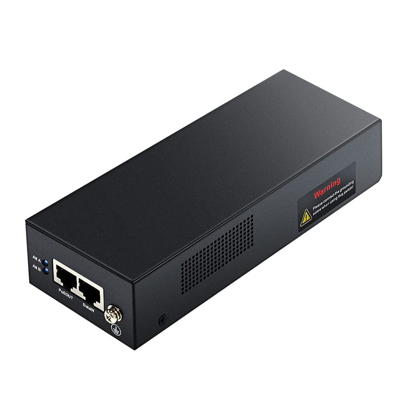 PE90-BT | 90W Gigabit Ultra PoE++ Injector, 56V Power on Ethernet Adapter,Comply with IEEE 802.3bt/at/af, 10/100/1000Mbps Shielded RJ-45 Ports,Metal Housing,Plug and Play