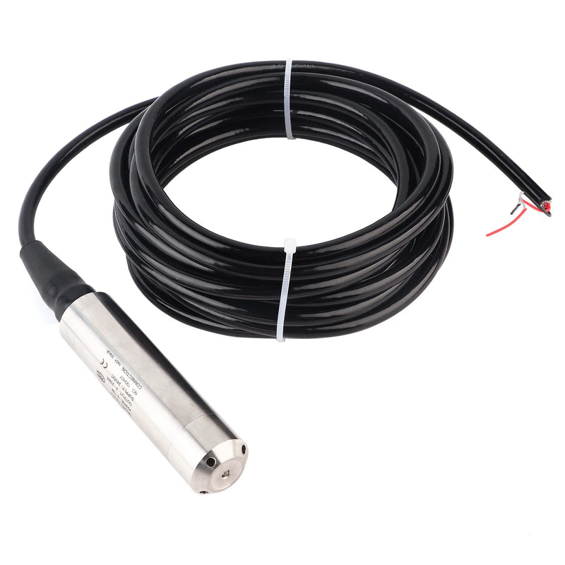 DC12V-32V Liquid Level Sensor, 4-20mA Throw in Type Water 0-10M Input Water Level Transmitter Detector Transmitter YB2JF