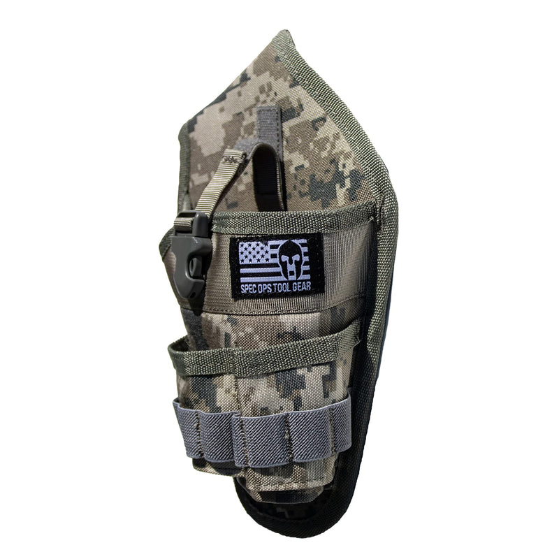 Spec Ops Tool Gear Heavy-Duty Impact Drill Holster – New & Improved Cordless Drill Holder with Reinforced Clip for Tool Belts & Vests Digital Camo