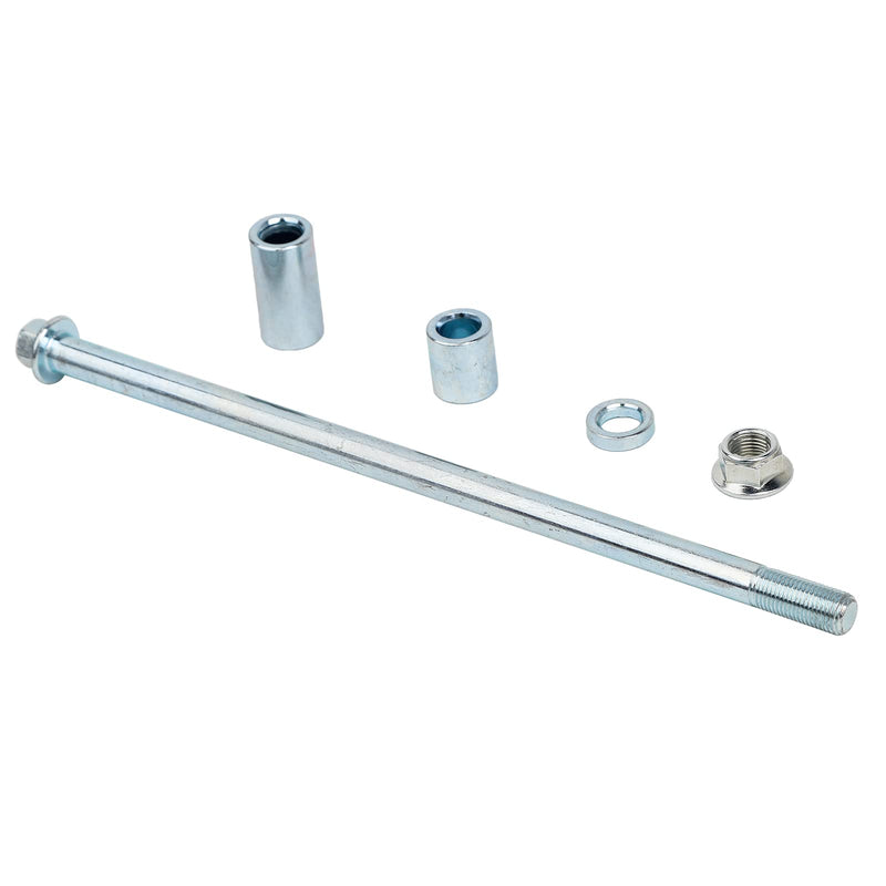 Mokuo 12mm 310mm Front Rear Axle with Bushing 5mm 22mm 38mm Fit for Pit Dirt Bike Moped Scooter QUAD ATV Mini Bike Parts 12-310