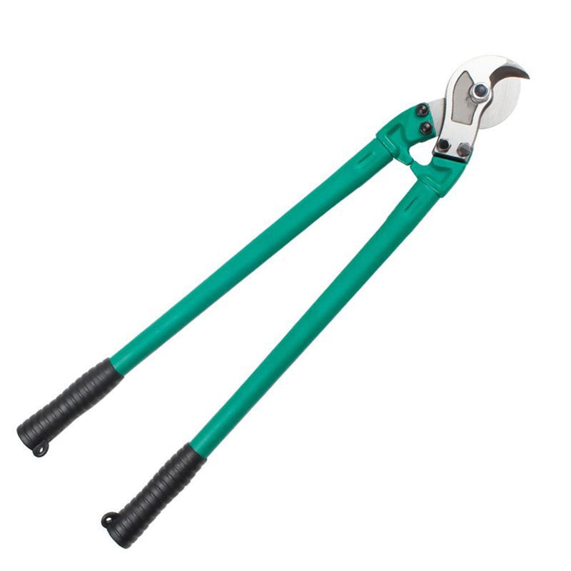 Steel Cable Cutters，24 Inch Stainless Steel Wire Rope Cutter Cuts Up to 3/8" for stainless steel rope, bike brake cable, railing cable (Green-24inch) Green-24inch
