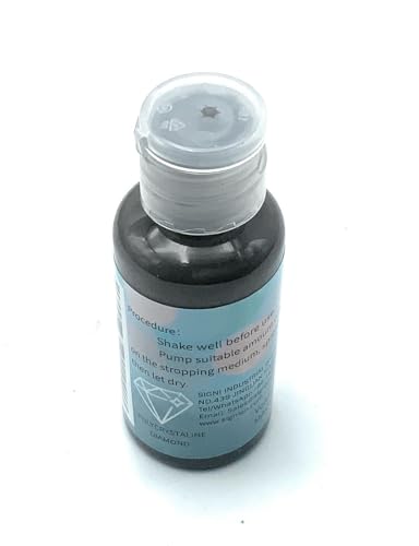 Signi PolyCrystaline Diamond Suspension,PCD Knife stropping Emulsion,Poly Diamond polishing Compound,Premium Diamond Spray Paste slurry with 5% Concentration (1/2 μm) 1/2 μm