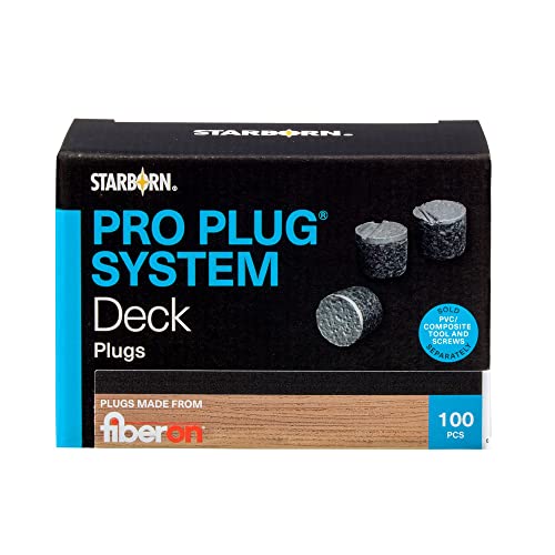 Starborn Pro Plugs for Fiberon Beach House Decking - 100 Count