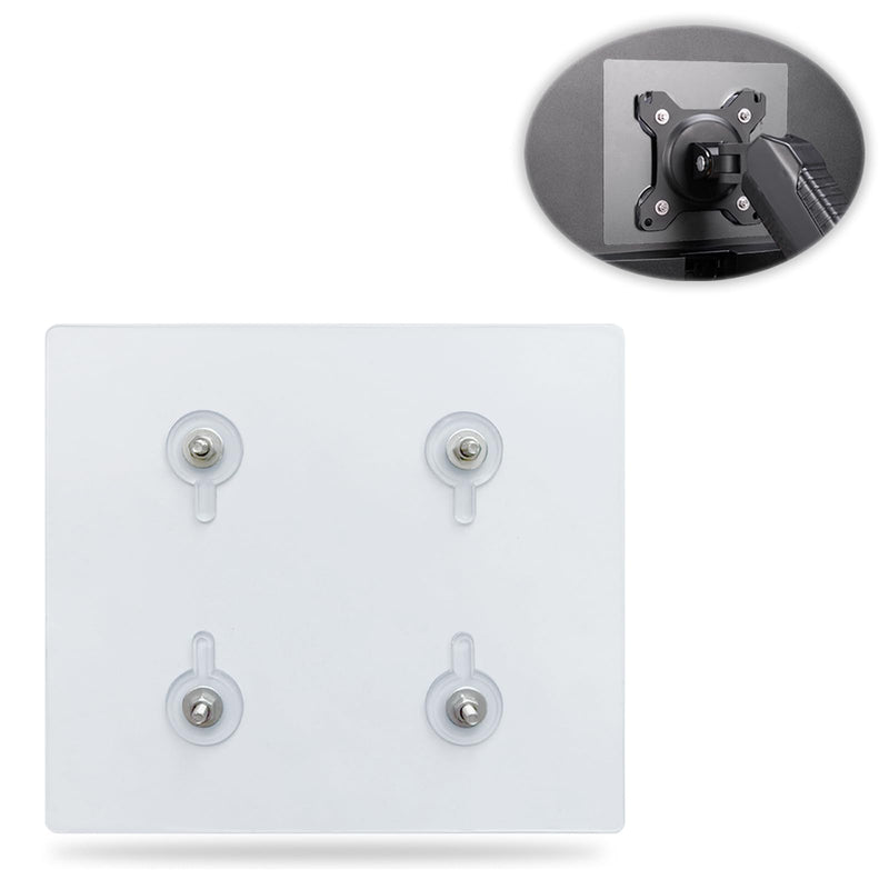 Universal Monitor VESA Mount Adapter for Non-VESA 13-27 inch Computer Monitors Tablets iPad VESA Mounting Arm Stand Bracket Kit 75X75mm… ALL IN ONE