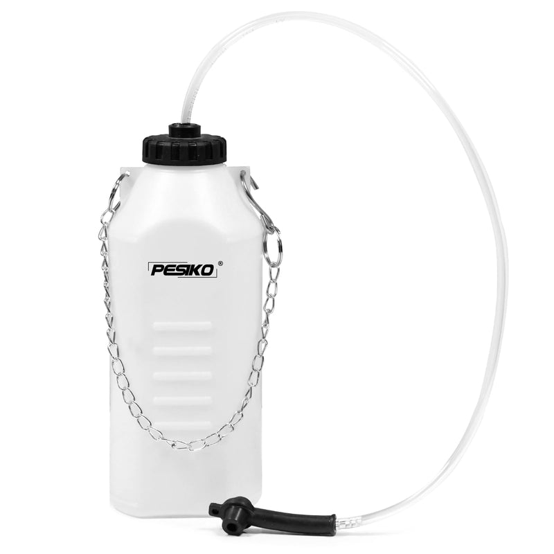 1L Brake Bleeder Bottle One Person, Brake Fluid Bleeding kit with 24 inch Tube and Rubber Connector for Collect Brake Fluid 1 L Reservoir Bottle