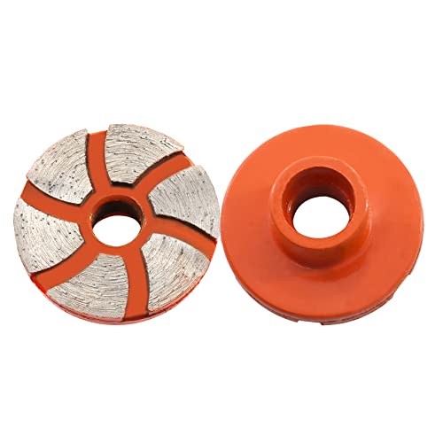 BGTEC Diamond Grinding Wheel for Granite & Stone, 2 Pack 48mm