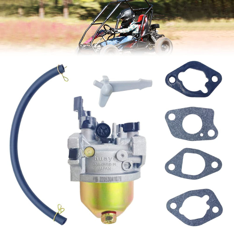 KT196 Go Kart Carburetor with Gaskets For Coleman 6.5HP 5.5HP 196cc 200GK Go Kart Carburetor Huayi Carburetor OHV Engine Go Kart Carb
