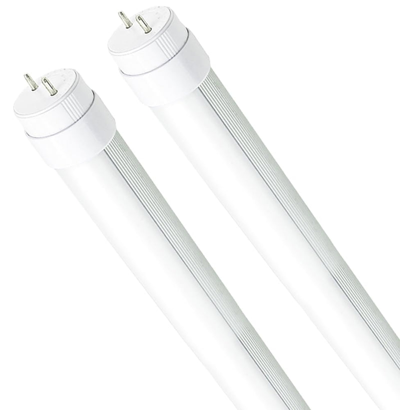 F15T8 LED Replacement Bulb,7W,5000K Daylight White,F15T8 LED Tube Light Rotatable End Caps,Frosted Cover,85-265VAC (120V 2Pack). 120V-2pack