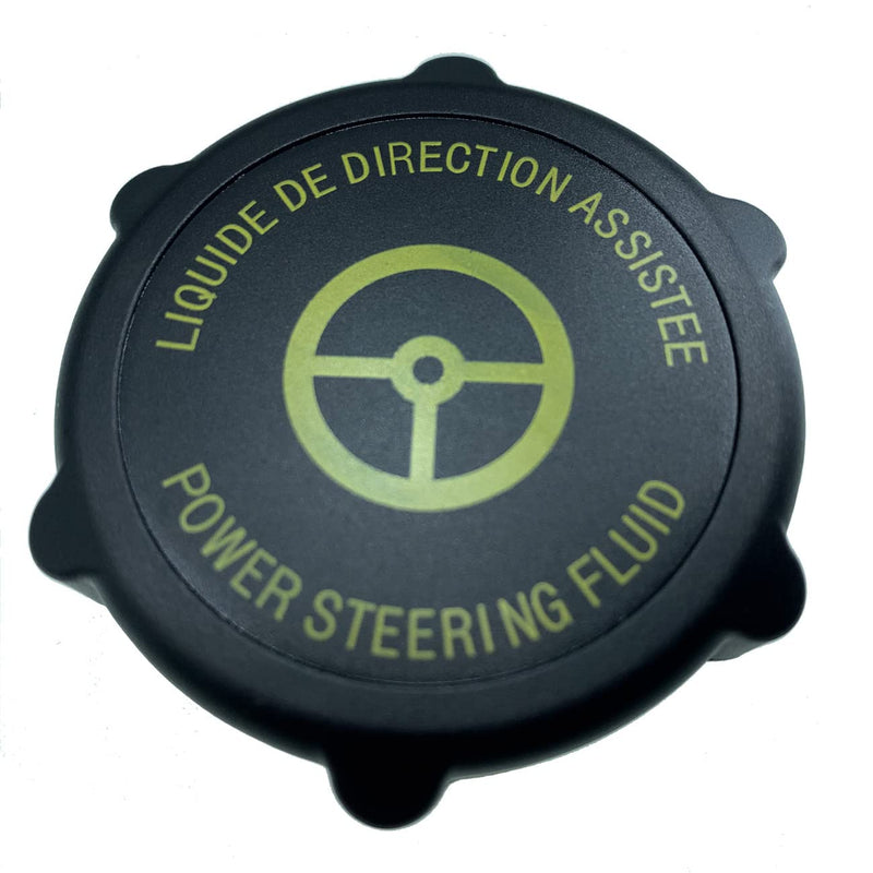 Power Steering Cap (Black, ABS) - Compatible with Ford Focus, Mondeo CHIA-X, S-Max & Land Rover Freelander 2 - Replaces 97BG-3A006-BA, LR000758