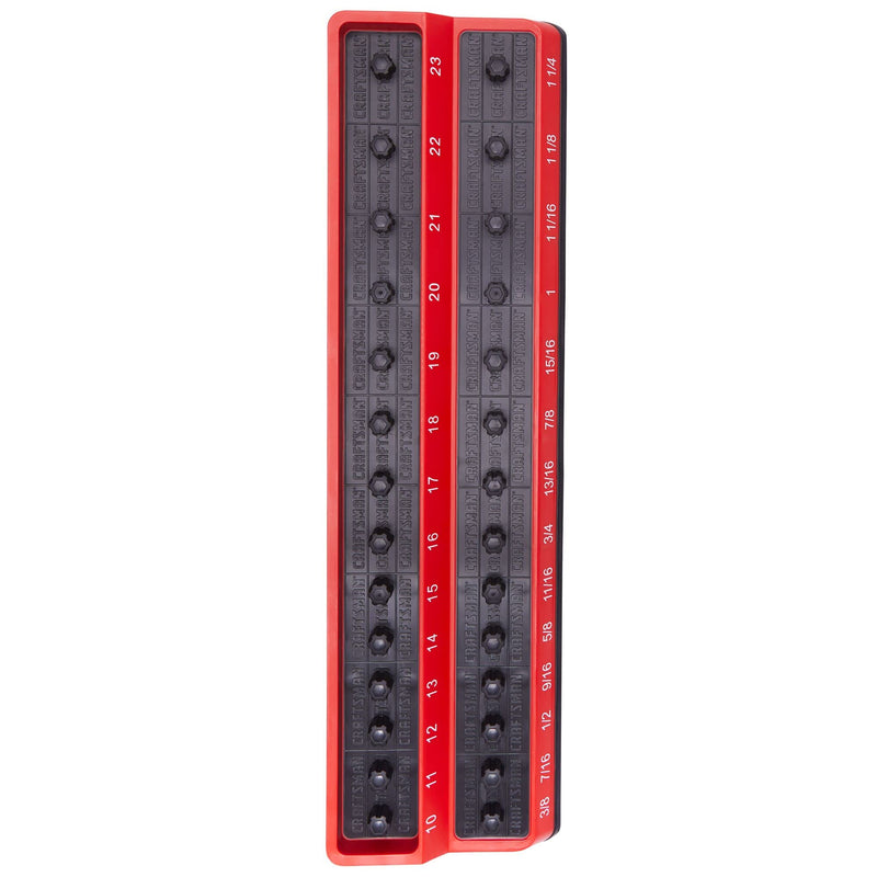 CRAFTSMAN Socket Peg Holder, Tool Tray Storage Organizer, 1/2 Inch Drive (CMMT99416) 1/2-Inch Drive Holder