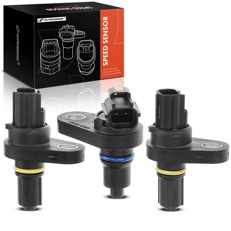 A-Premium 3Pcs Speed Sensor Compatible with Ram 3500 2017, Ram ProMaster 1500 2500 3500 2014-2016 & Dodge Grand Caravan 2011, Avenger 2011-2014 & Chrysler Town & Country 2008-2015, 200, Pacifica