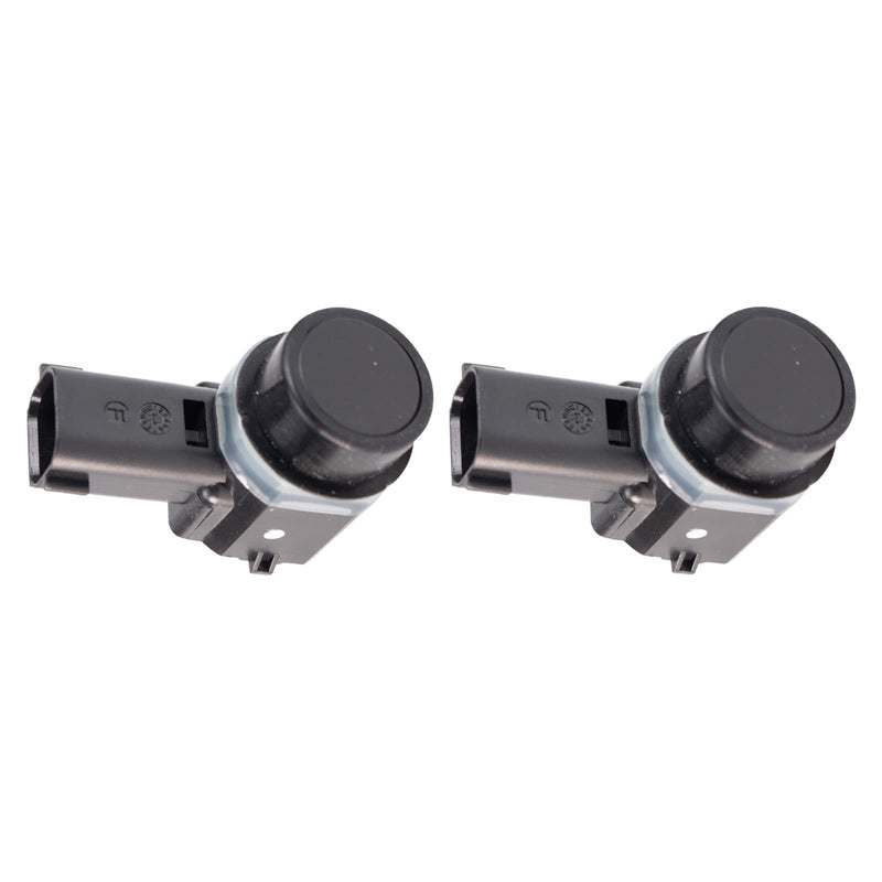 TRQ Front Outer Parking Assist Sensor Set Compatible with 2015-2018 Ford Edge 2016-2018 Explorer Focus 2017-2020 Fusion Lincoln Continental MKX MKZ