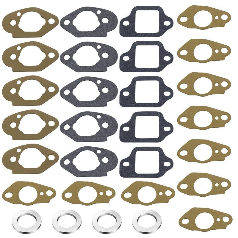 Strongthium HRX217 Push Lawn Mower GCV160 Carburetor Gasket Set for Honda GCV190 HRS216 HRB216 HRR216 HRZ216 GCV135 GSV190 Engine Power Pressure Washer 16221-883-800 16212-ZL8-000 16228-ZL8-000