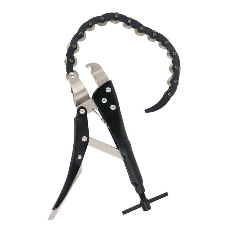 MacWork Exhaust Pipe Cutter, 0.6" to 3.3" Tailpipe Cutter, Chain Exhaust Cutter, Rolling Blade Design for Easy Cutting - Can Be Used as PVC Cutter or Copper Pipe Cutter