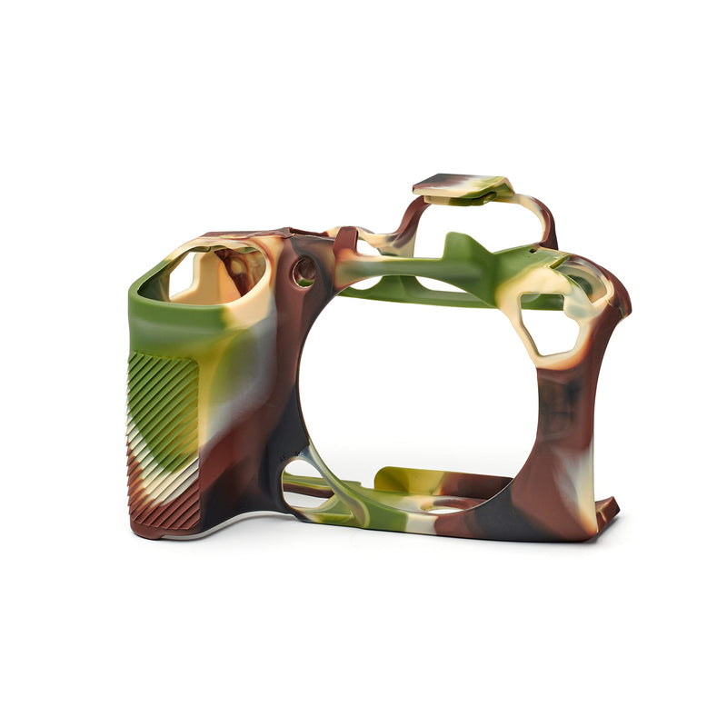 easyCover camera case Silicone Protective Cover for Canon R10 Camouflage