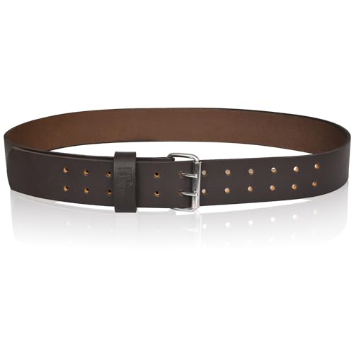 Leather Work Belt | Leather Work Tool Belt | Tool Bag Belts | Tool Belts | Leather Tool Belt | Premium Quality Belt Chocolate