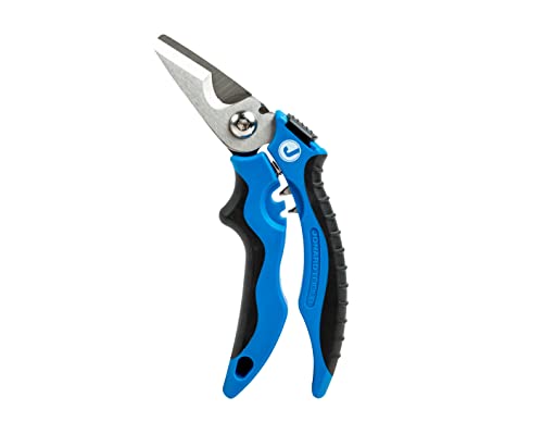 Jonard Tools KWC-700 Multi-function Kevlar® & Wire Cable Cutting Shears, 7" Ultra Kevlar Cutter