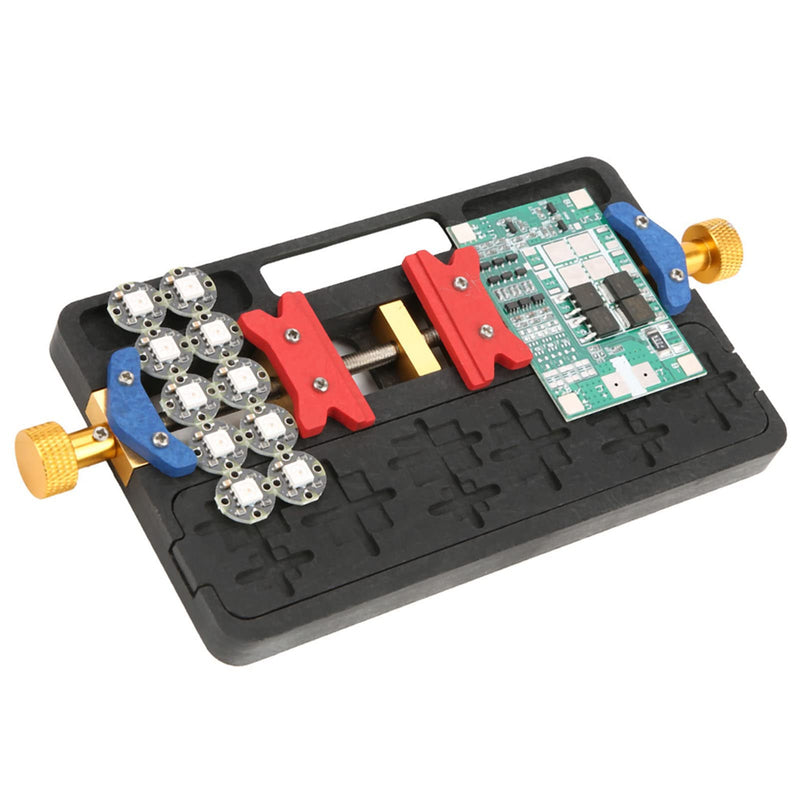 Circuit Board Holder Phone Repair Clamping Tool BGA Fixture IC Chip Soldering PCB Circuit Board Holder Accessories Soldering Board PCB Holder Soldering Clamps