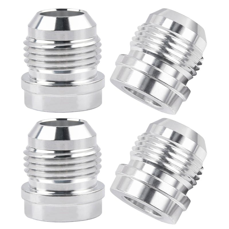 EVIL ENERGY 12AN Male Weld on Bung Fitting Aluminum 2PCS 2