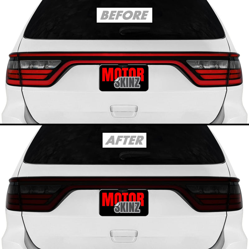 SlickMod PreCut Vinyl Smoke Tint for 2014-2023 Dodge Durango Tail Light (20% Dark Smoke, 1. Taillight) 20% Dark Smoke