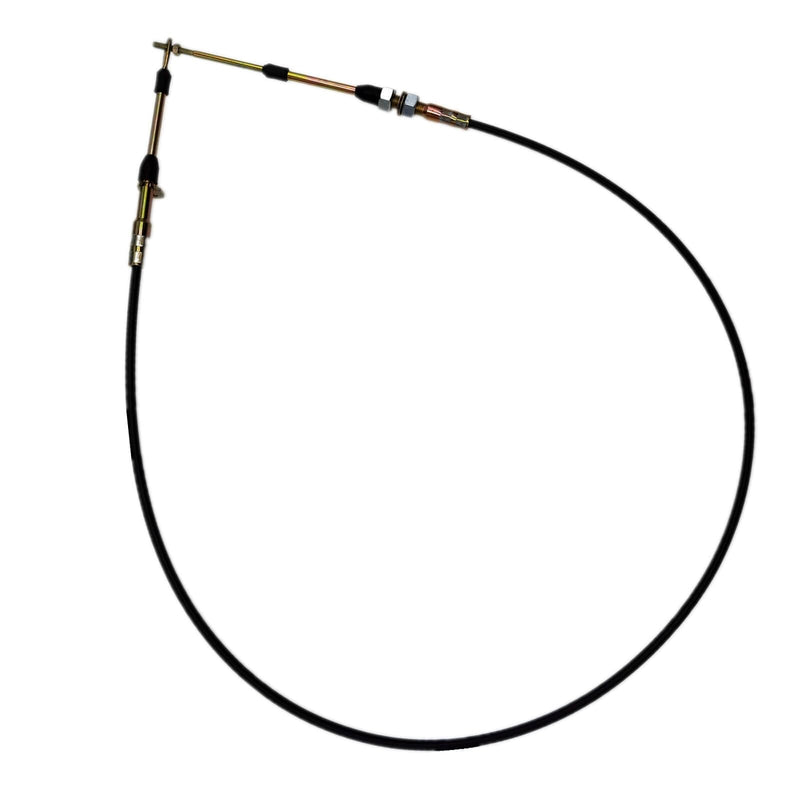 80605 Automatic Transmission Shifter Cable Eyelet End, Replacement for B&M Automotive Heavy Duty Performance Shifter Cable, 5ft Long Af72-1001 BMM-80605 0.25" Outer Diameter Black