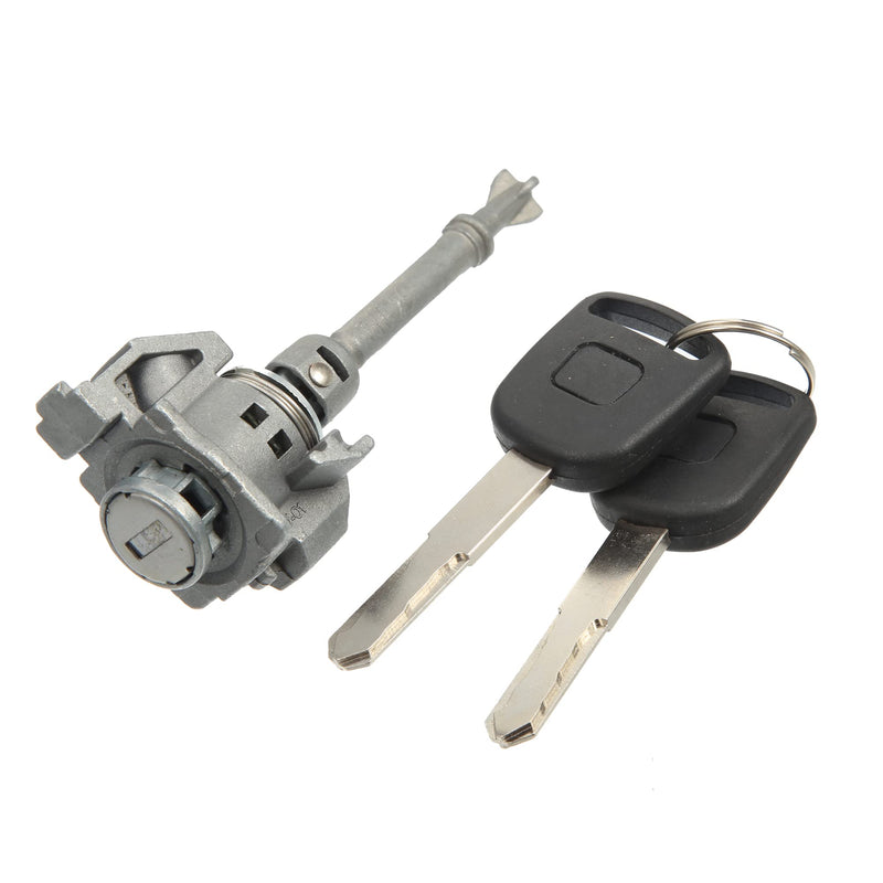 X AUTOHAUX 1 Set Driver Side Door Lock Cylinder Set Kit with 2 Keys for Honda Civic 2012-2015 72185-TR0-A01