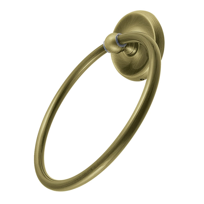 Kingston Brass BA314AB Classic 6-Inch Towel Ring in Antique Brass