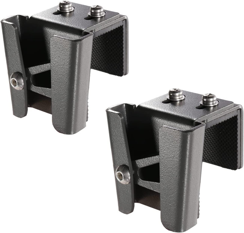 Pontoon Fender Clips with Spring, Metal Boat Fender Clips for Square Rails, Adjustable Stainless Steel Bumpers Hangers, Boat Bumper Clips 2 PACK