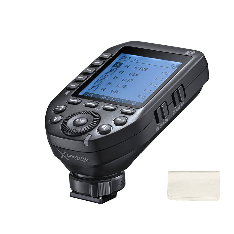 Godox XProII-S Wireless Flash Trigger for Sony Camera, Xpro-S Upgrade Version, 1/8000s HSS TTL Convert-Manual TCM Function Flash Transmitter Compatible with Sony A7IV A7C A7M4 A7R A7RIII