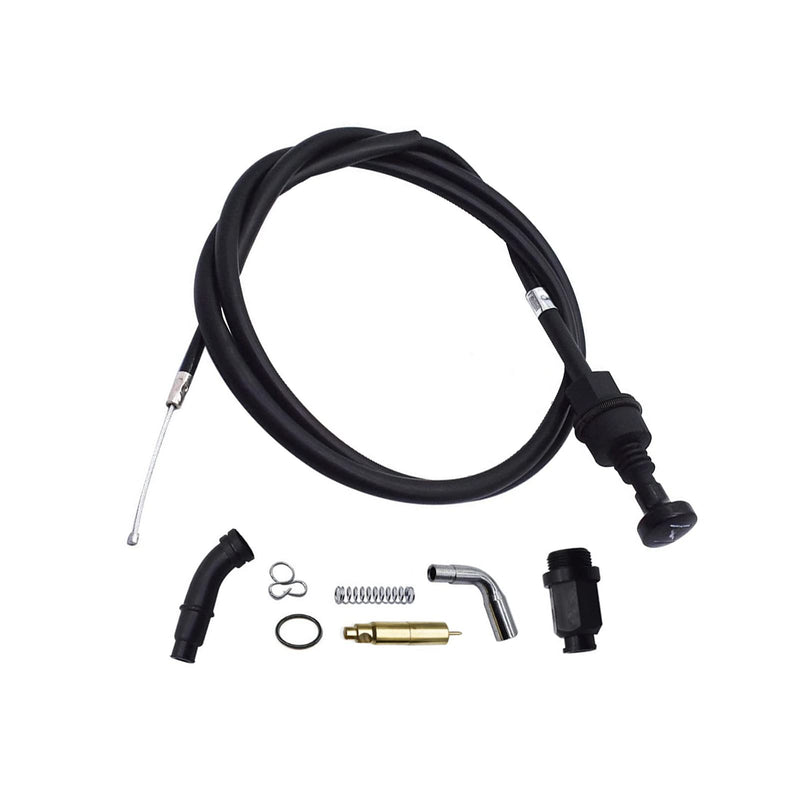 Choke Cable & Valve Plunger for Honda Rancher 350 2000-2006, Rancher 400 2004-2008 (TRX350 TE TM FM, TRX400 FA FGA)
