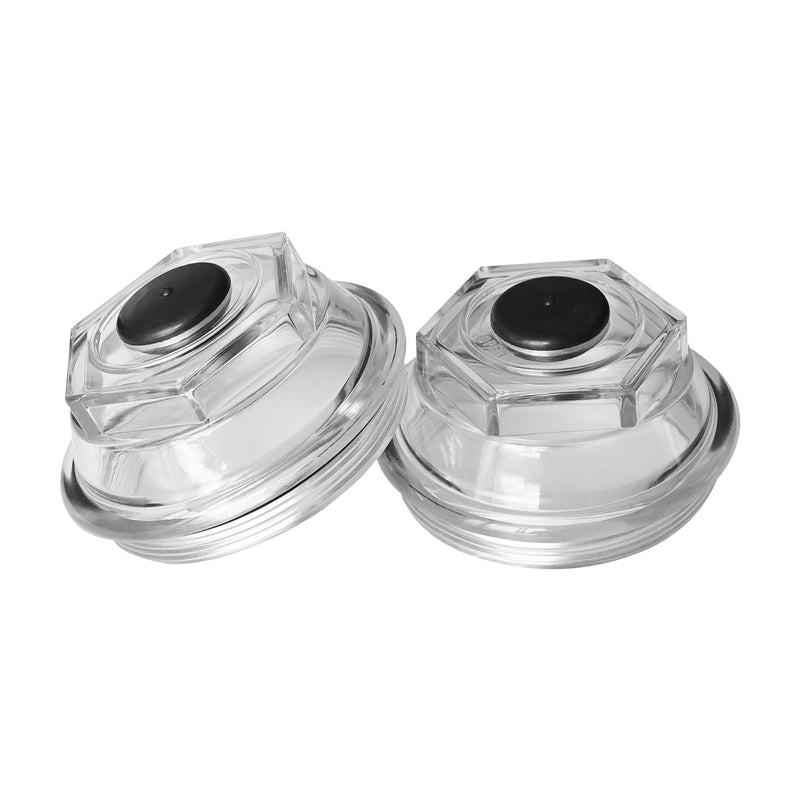 Oil Bath Dust Caps, K71-704-00,Compatible with Dexter 9k-10K 8-415 430 General Duty Axles Built After July 2009, for Dexter 9K 10K 3.5" Threads Trailer Axle Plastic Cover 21-88 Oil Caps,2PCS
