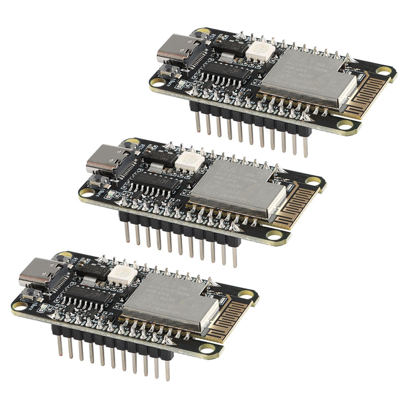 3Pcs BW16-Kit Dual-Frequency WiFi Development Board Bluetooth 5.0 Wireless Module RTL8720DN Chip Low Power Bluetooth WiFi Wireless Development Board