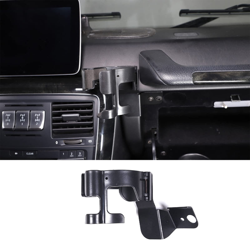 Car Multifunctional Phone Holder Compatible With 2007 2008 2009 2010 2011 2012 2013 2014 2015 2016 2017 2018 Mercedes Benz G-Class W463 G500 G550 G55 G63 G65 Phone Mount, Water cup holder (black) black