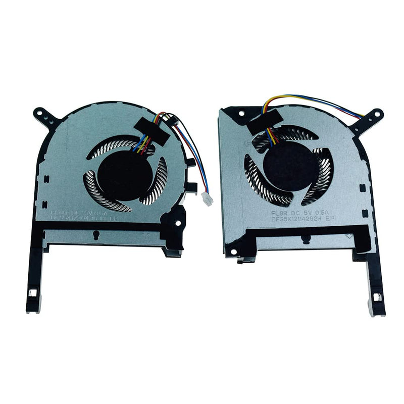 CPU & GPU Cooling Fan for Asus TUF Gaming (2020) A15 FA506 FA506IV FA506IU TUF 506 IU IV F15 FX506 FX506LI FX506LU FX506IH Series Laptop (FA506IH 2020Version)