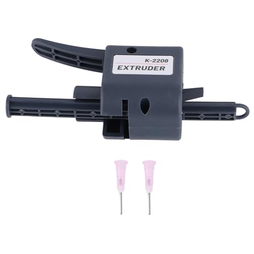 K2208 Solder Paste Dispenser with 1.3mm Nozzle Handheld Extruder for Flux Glue Dispensing Precision PCB Repair and Electronics Soldering Tool