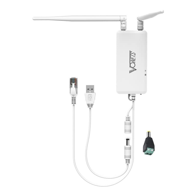 VONETS Industrial WiFi Serial Port Server/WiFi Bridge Ethernet Repeater Wireless Router - Signal Extender for Medical Devices, IP Cameras, PLCs, Telescopes, Network Devices - VAP11S-232