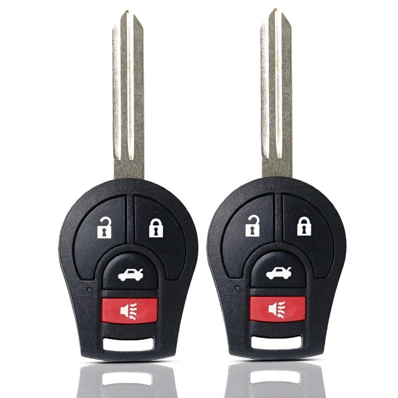 MechanMagic Key Fob Remote Replacement Fits for Nissan Sentra 2013-2019/Rogue 2008-2015/Versa 2007-2015/Armada/Maxima/Murano/Infiniti FX35 FX45 CWTWB1U816 Keyless Entry Remote Control ID46 CHIP