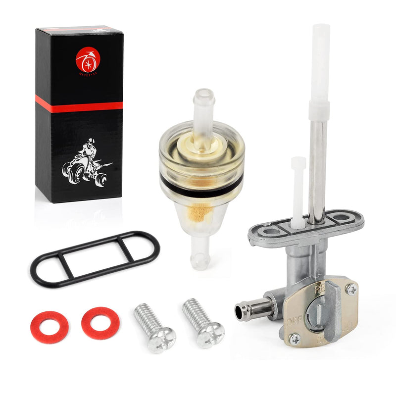 Fuel Valve Petcock 8mm For Polaris 2003-2007 Predator 500 Outlaw 500 2006 Sportsman 450 500 4x4 HO 2006 Sportsman 700 7052331