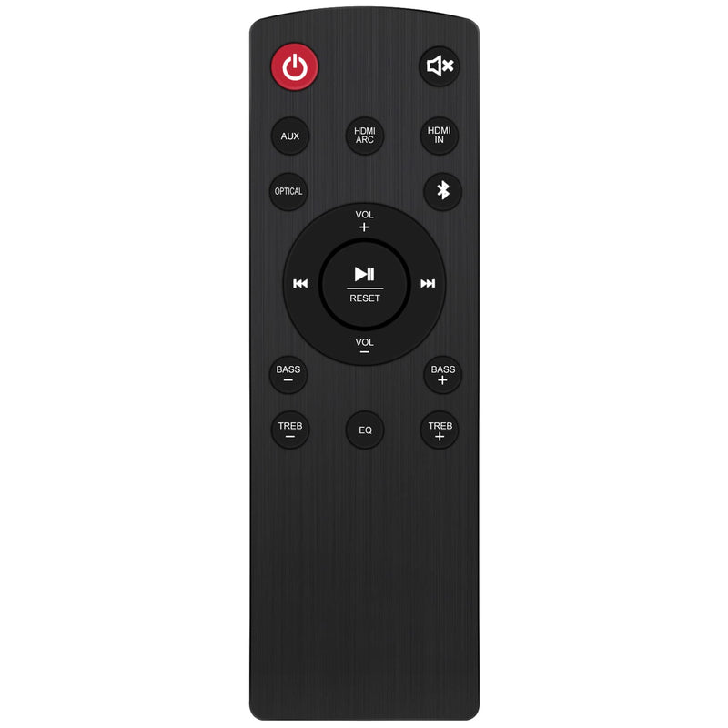 Replacement Soundbar Remote Commander Supports for ONN Sound Bar 100023515 100008866 100027812 100015717 2.1 Channel Soundbar Home Theater Speaker System