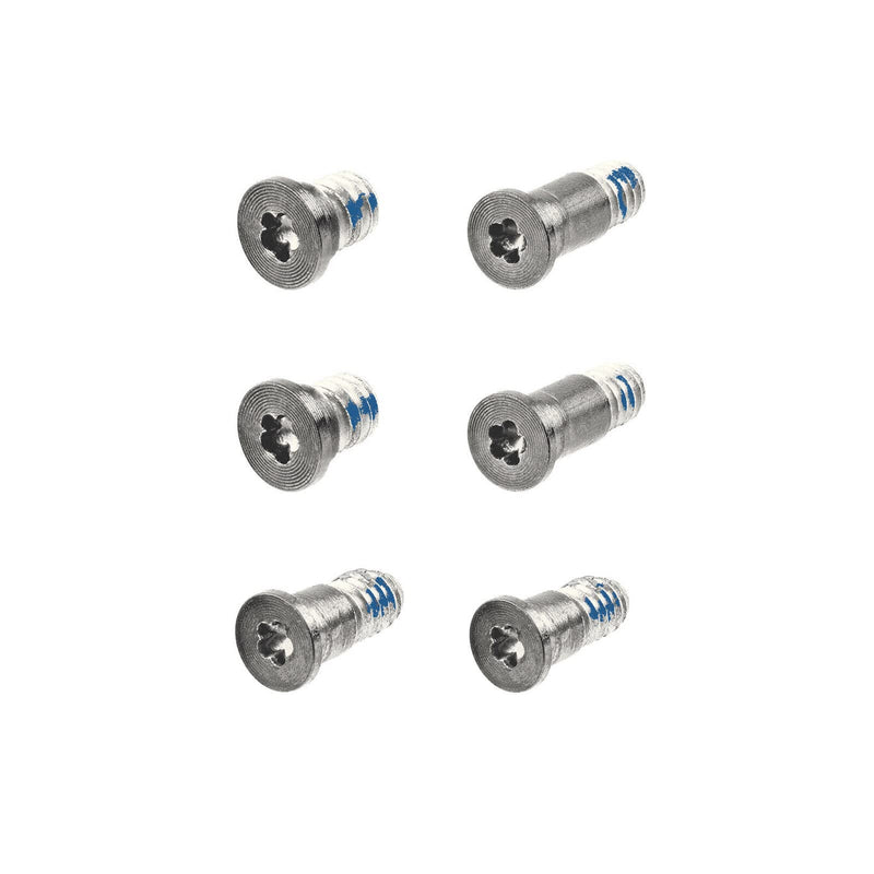 Silver Screws 6-Piece 1 Set Bottom Case Screws Pentalobe P5 923-01099 Replacement Compatible with 13" A1708 2016 2017 A2159 2019, A2289 A2338 2020(Silver) Silver