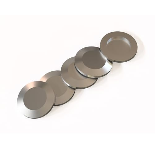 KF25 NW25 ISO-KF25 Flange Cap Flange Blind Flange Blank (Pack of 5 PCs, 316L) 316L KF25 5 PCs
