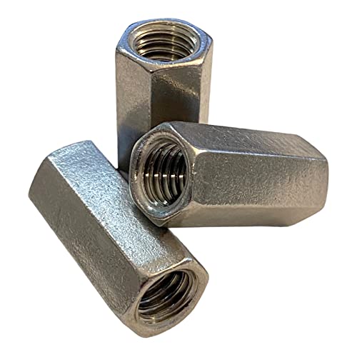 Coupling Nuts 3/8-16 x 1-1/8 Stainless Steel (10) 10