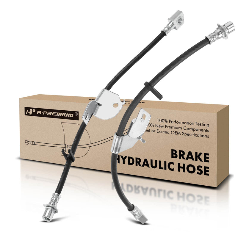 A-Premium Front Driver and Passenger Brake Hydraulic Hose Compatible with Ford Models - For F-150 2010 2011 - Replace# AL3Z2078G(Pack of 2)
