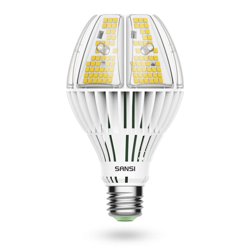 SANSI 9000 Lumens A21 LED Light Bulb, Super Bright 600W Equiv. E26 Light Bulb with Wide 270° Beam Angle, 5000K Daylight Non-Dimmable Safe 60W Bulb for Garage Warehouse Workshop Church 60 Watts