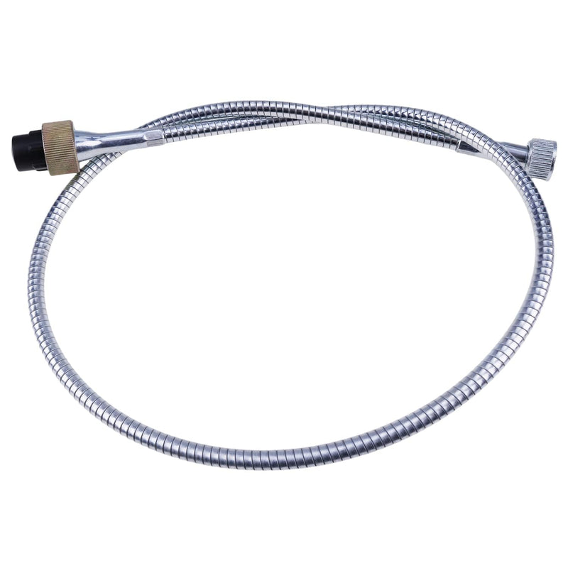 8N17365 Tachometer Proofmeter Tach Drive Cable F3NN17365AA 183497M91 Compatible with Ford New Holland Tractor 8N s/n 290271-later Massey Ferguson Tractor TO20 TO30 White 2-44 2-55