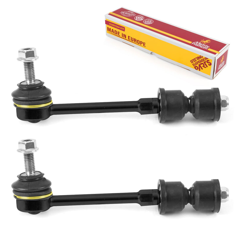 Metrix Premium Chassis Parts - 2 PC Rear Sway Bar Stabilizer End Link Kit Fits 2015-2019 Lincoln MKC, 2013-2019 Ford Escape, Replacement K750743, Made in Europe