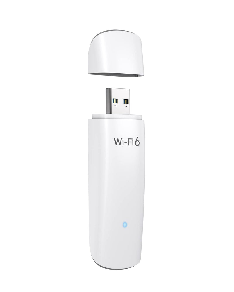 BrosTrend AX1800 USB WiFi 6 Adapter Linux for PC & Raspberry Pi 2+, USB WiFi Adapter Linux Compatible with Ubuntu, Mint, Debian, Kubuntu, Mate, Zorin, PureOS, Windows 11/10, Wireless Dongle Dual Band